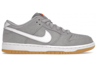 Orange Label Wolf Grey Gum Sole Nike SB Dunk Low Pro