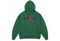 Supreme Jordan Hoodie Green