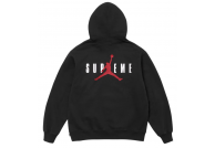 Supreme Jordan Hoodie Black