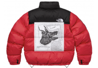 Supreme The North Face Nuptse Jacket Red